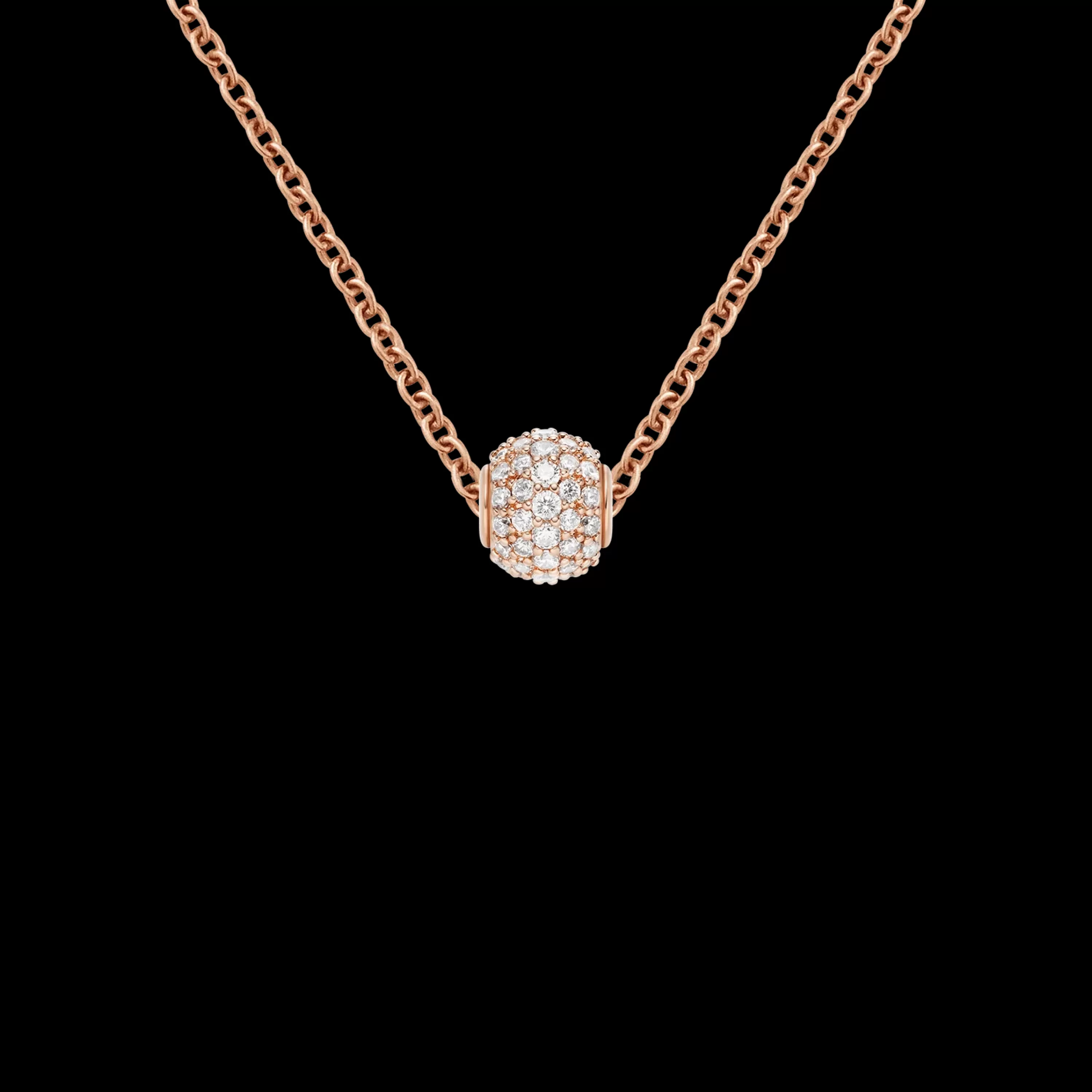 Daniel Wellington Pave Orb White Crystal Charm< Ciondoli