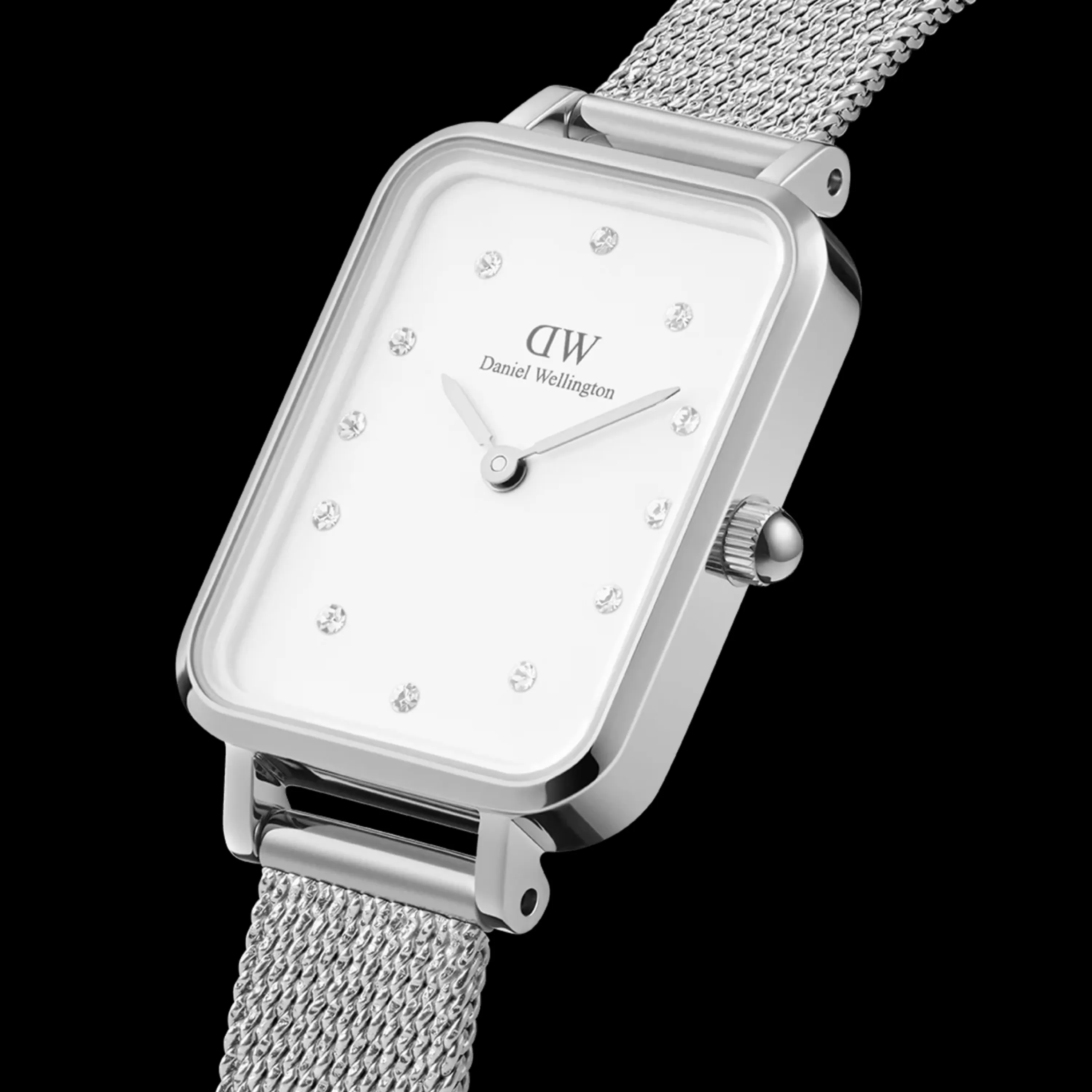 Daniel Wellington Quadro Lumine Pressed Sterling<Donna Orologi Da Donna